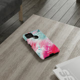 Aquaberry Brushstrokes-Phone Case-Printify-Movvy