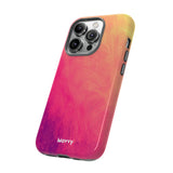 Sunset Brushstrokes-Phone Case-Printify-Movvy