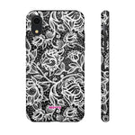 Laced Fleurs-Phone Case-iPhone XR-Glossy-Movvy