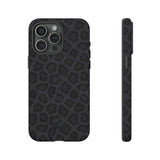 Onyx Leopard-Phone Case-Printify-iPhone 15 Pro Max-Matte-Movvy