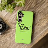 FLOW (Lime)-Phone Case-Printify-Movvy