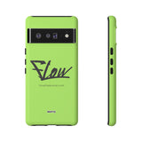 FLOW (Lime)-Phone Case-Printify-Movvy