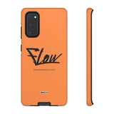 FLOW (Orange)-Phone Case-Printify-Samsung Galaxy S20-Glossy-Movvy