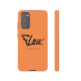 FLOW (Orange)-Phone Case-Printify-Samsung Galaxy S20 FE-Glossy-Movvy