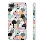Cat Lady-Phone Case-iPhone 8 Plus-Glossy-Movvy