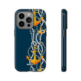 Anchored-Phone Case-Printify-iPhone 14 Pro-Glossy-Movvy
