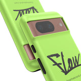 FLOW (Lime)-Phone Case-Printify-Movvy