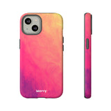 Sunset Brushstrokes-Phone Case-Printify-iPhone 14-Matte-Movvy