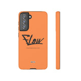 FLOW (Orange)-Phone Case-Printify-Samsung Galaxy S21 FE-Matte-Movvy