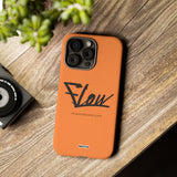 FLOW (Orange)-Phone Case-Printify-Movvy