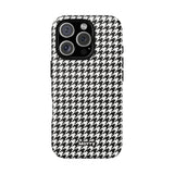Houndstooth-Phone Case-Printify-iPhone 16 Pro-Matte-Movvy