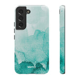 Aquamarine Watercolor-Phone Case-Printify-Samsung Galaxy S22-Glossy-Movvy