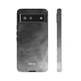 Grayscale Brushstrokes-Phone Case-Printify-Google Pixel 6-Matte-Movvy