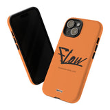 FLOW (Orange)-Phone Case-Printify-Movvy