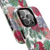 Succulent Roses-Phone Case-Printify-Movvy