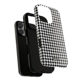 Houndstooth-Phone Case-Printify-Movvy