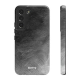 Grayscale Brushstrokes-Phone Case-Printify-Samsung Galaxy S22-Glossy-Movvy