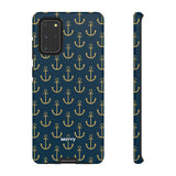 Gold Anchors-Phone Case-Printify-Samsung Galaxy S20+-Matte-Movvy
