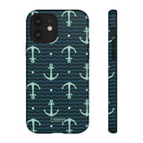 Anchor Hearts-Phone Case-Printify-iPhone 12-Matte-Movvy