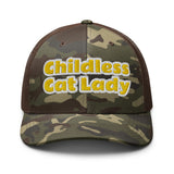 Childless Cat Lady-Movvy-Camo/Brown-Movvy