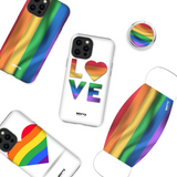 Rainbow Heart-Phone Case-Prodigi-Movvy