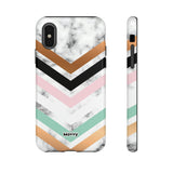 Chevron-Phone Case-iPhone XS-Glossy-Movvy