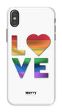 Rainbow Love-Phone Case-Prodigi-iPhone X-Tough-Gloss-Movvy