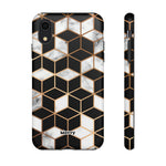 Cubed-Phone Case-iPhone XR-Matte-Movvy