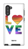 Rainbow Love-Phone Case-Prodigi-Galaxy Note 10-Tough-Gloss-Movvy