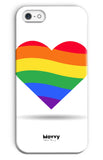 Rainbow Heart-Phone Case-Prodigi-iPhone SE (2020)-Snap-Gloss-Movvy