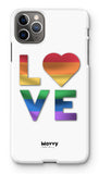 Rainbow Love-Phone Case-Prodigi-iPhone 11 Pro Max-Snap-Gloss-Movvy