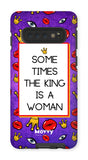 The King-Phone Case-Prodigi-Galaxy S10-Tough-Gloss-Movvy
