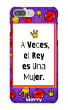 El Rey-Phone Case-Prodigi-iPhone 8 Plus-Snap-Gloss-Movvy