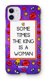 The King-Phone Case-Prodigi-iPhone 11-Snap-Gloss-Movvy