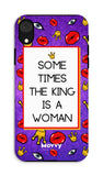 The King-Phone Case-Prodigi-iPhone XR-Tough-Gloss-Movvy