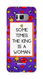 The King-Phone Case-Prodigi-Galaxy S8-Tough-Gloss-Movvy