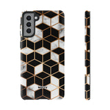 Cubed-Phone Case-Samsung Galaxy S21 Plus-Glossy-Movvy