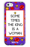 The King-Phone Case-Prodigi-iPhone SE (2020)-Snap-Gloss-Movvy