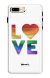 Rainbow Love-Phone Case-Prodigi-iPhone 8 Plus-Tough-Gloss-Movvy