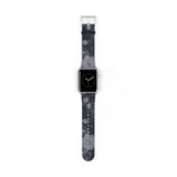 At Night-Watch Straps-Printify-42 - 45 mm-Silver Matte-Movvy