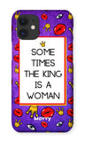 The King-Phone Case-Prodigi-iPhone 12 Mini-Snap-Gloss-Movvy