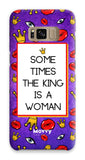 The King-Phone Case-Prodigi-Galaxy S8-Snap-Gloss-Movvy