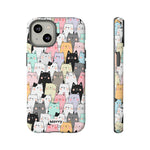 Cat Lady-Phone Case-iPhone 14-Matte-Movvy