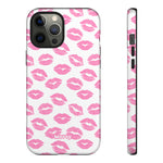 Pink Lips-Phone Case-iPhone 12 Pro Max-Glossy-Movvy