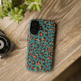 Leopardo turquesa