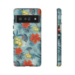 Hawaiian Flowers-Phone Case-Google Pixel 6 Pro-Matte-Movvy