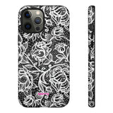 Laced Fleurs-Phone Case-iPhone 12 Pro Max-Matte-Movvy