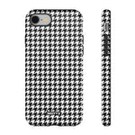 Houndstooth-Phone Case-iPhone 8-Glossy-Movvy