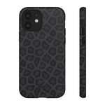 Onyx Leopard-Phone Case-iPhone 12-Matte-Movvy