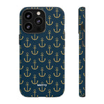 Gold Anchors-Phone Case-iPhone 13 Pro-Matte-Movvy